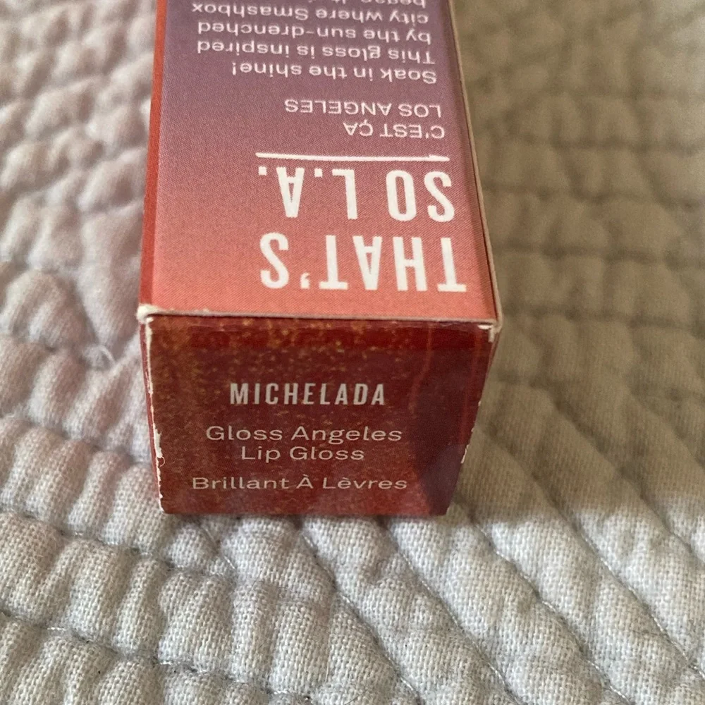 Smashbox Gloss Angeles Lip Gloss in Michelada NWT - Picture 5 of 8